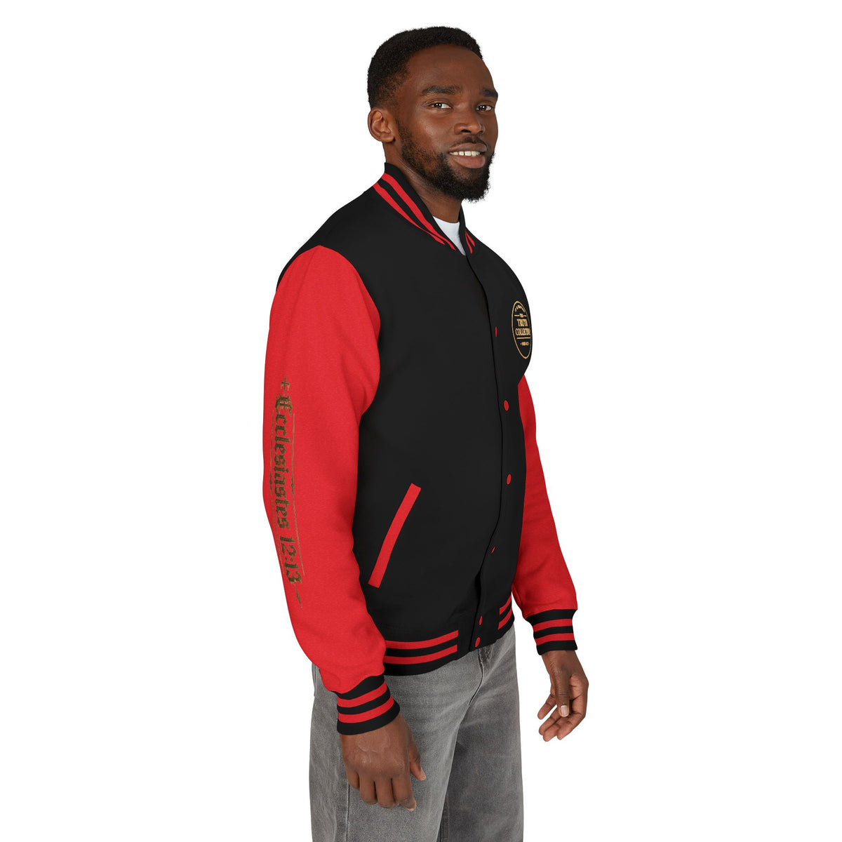 "Fear God" Letterman Jacket