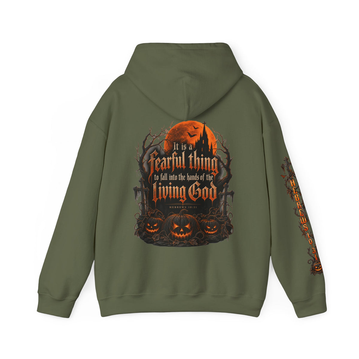 Hebrews 10:31 Halloween Hoodie