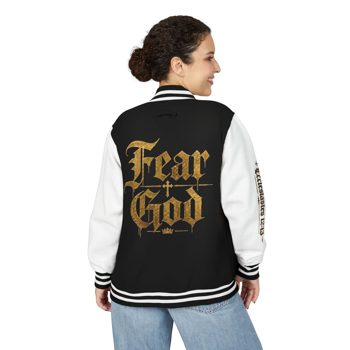 "Fear God" Letterman Jacket