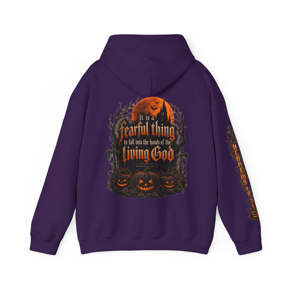 Hebrews 10:31 Halloween Hoodie