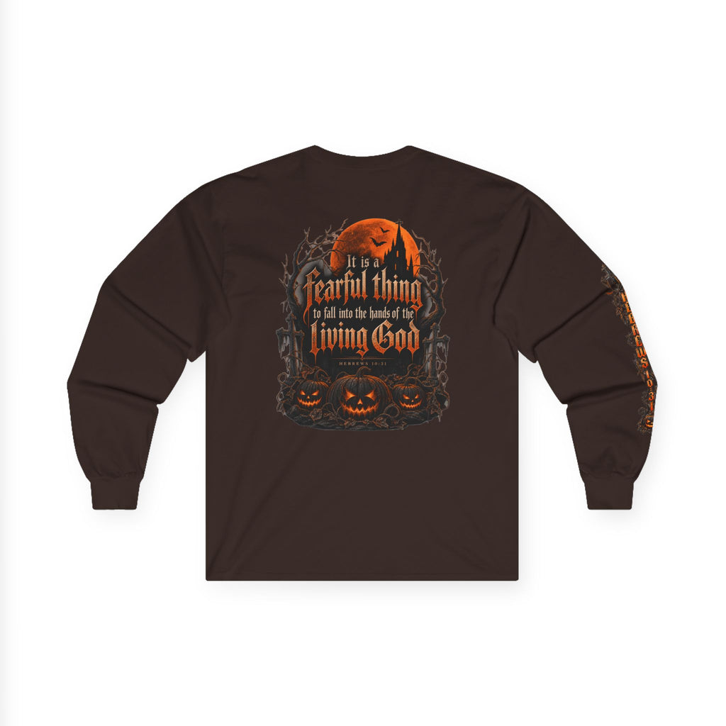 Hebrews 10:31 Halloween Long Sleeve