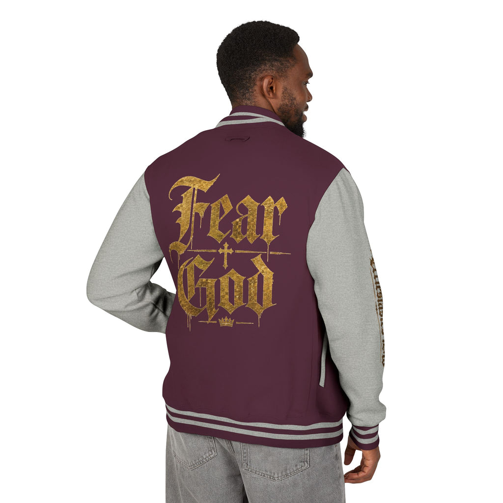 "Fear God" Letterman Jacket