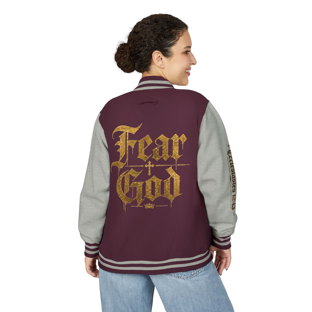 "Fear God" Letterman Jacket