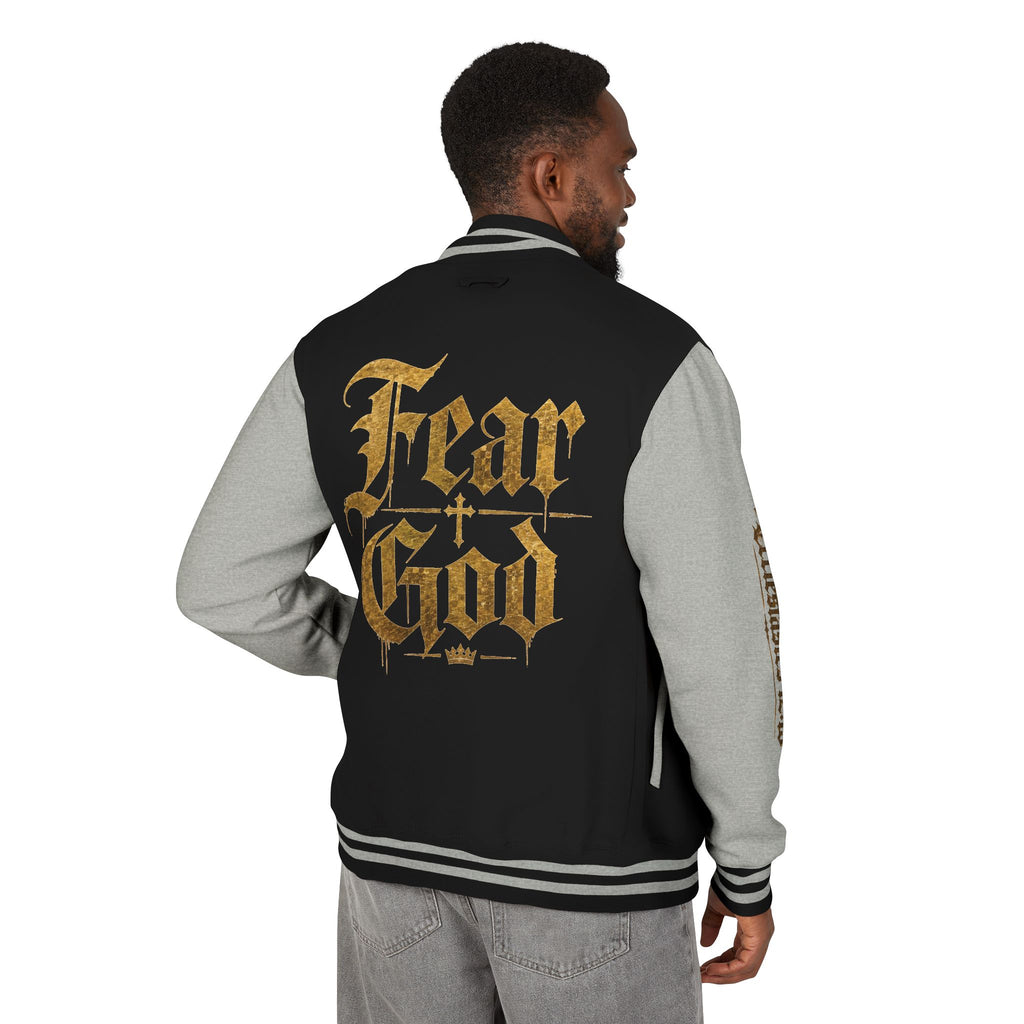 "Fear God" Letterman Jacket