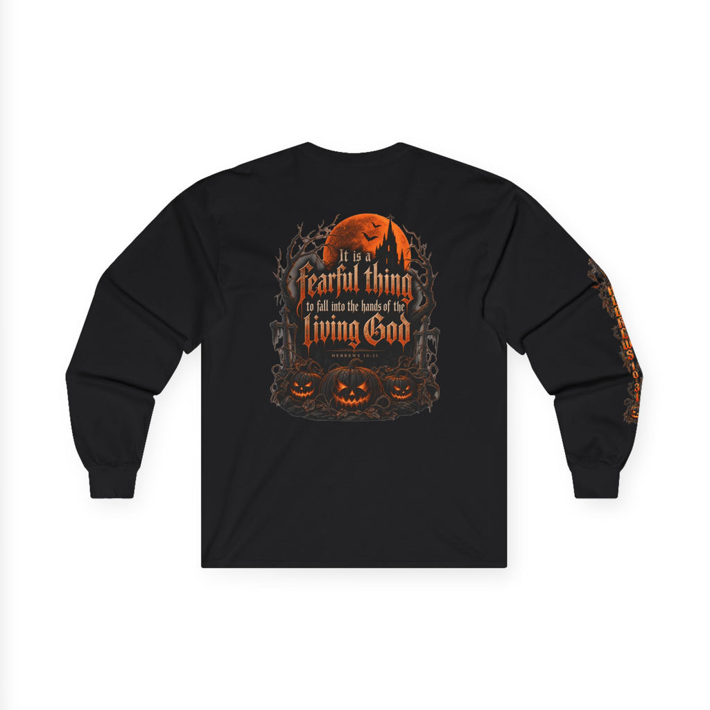 Hebrews 10:31 Halloween Long Sleeve