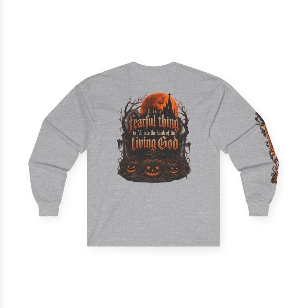 Hebrews 10:31 Halloween Long Sleeve