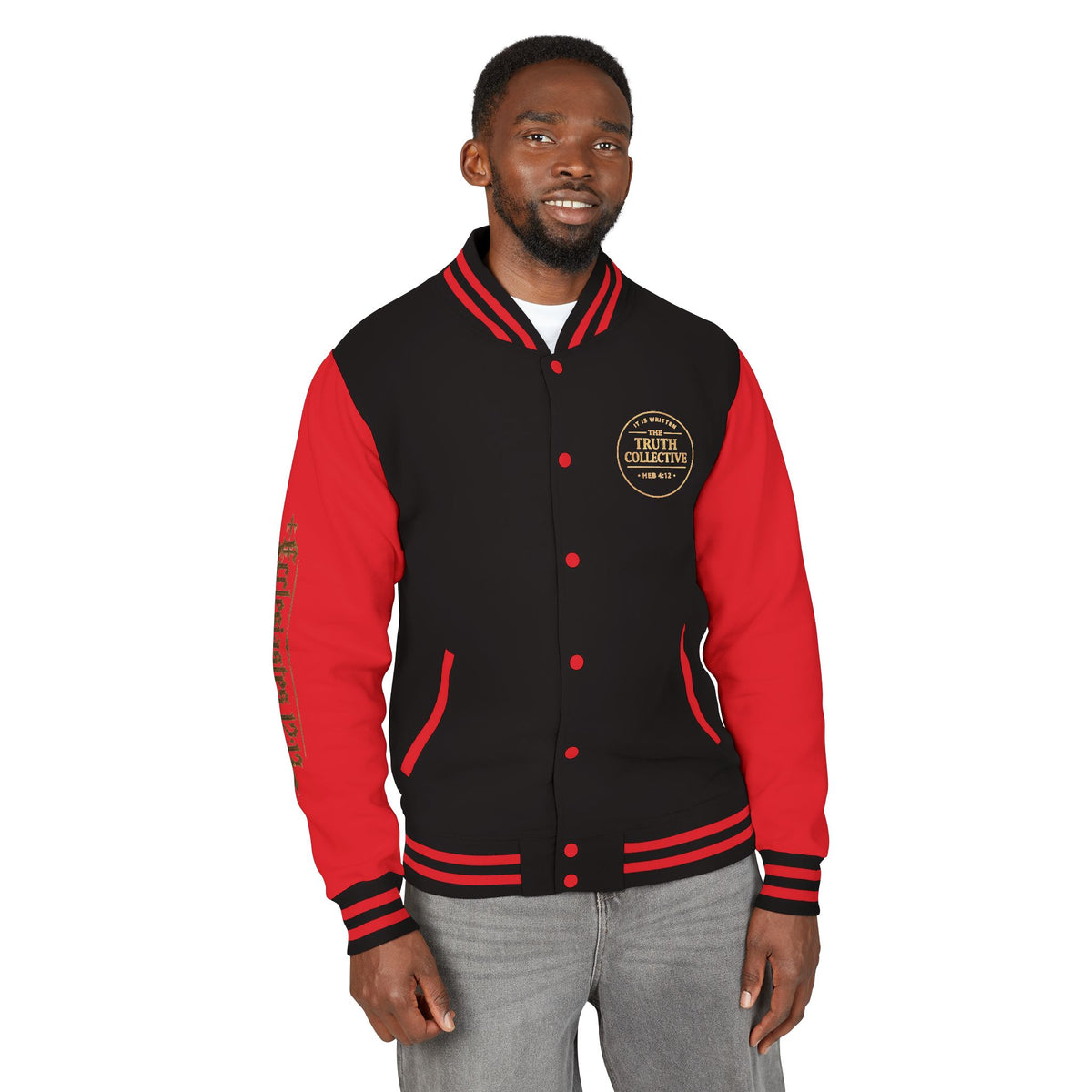 "Fear God" Letterman Jacket