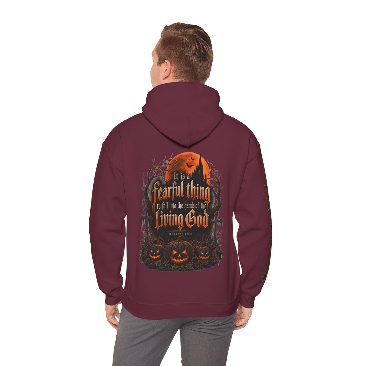 Hebrews 10:31 Halloween Hoodie