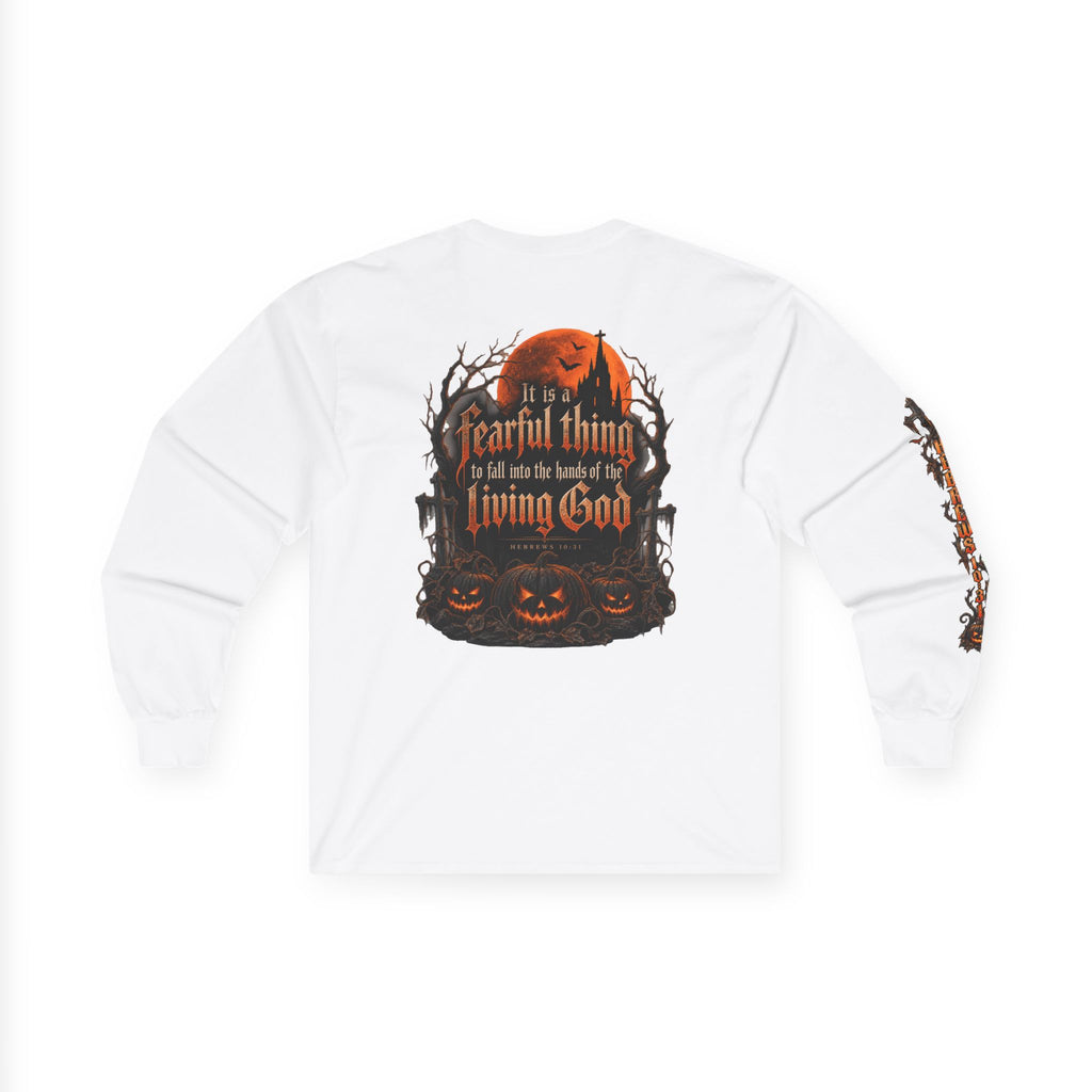 Hebrews 10:31 Halloween Long Sleeve