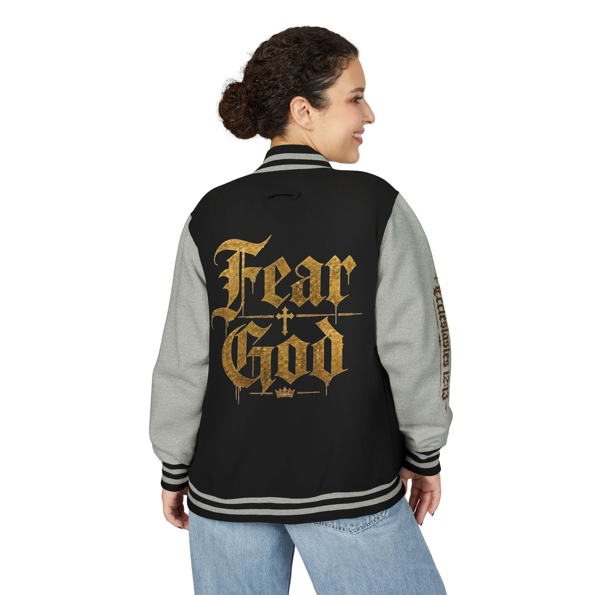 "Fear God" Letterman Jacket