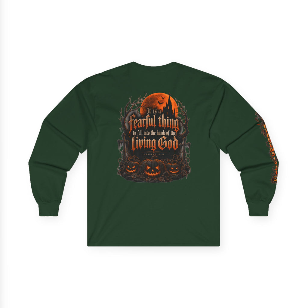 Hebrews 10:31 Halloween Long Sleeve